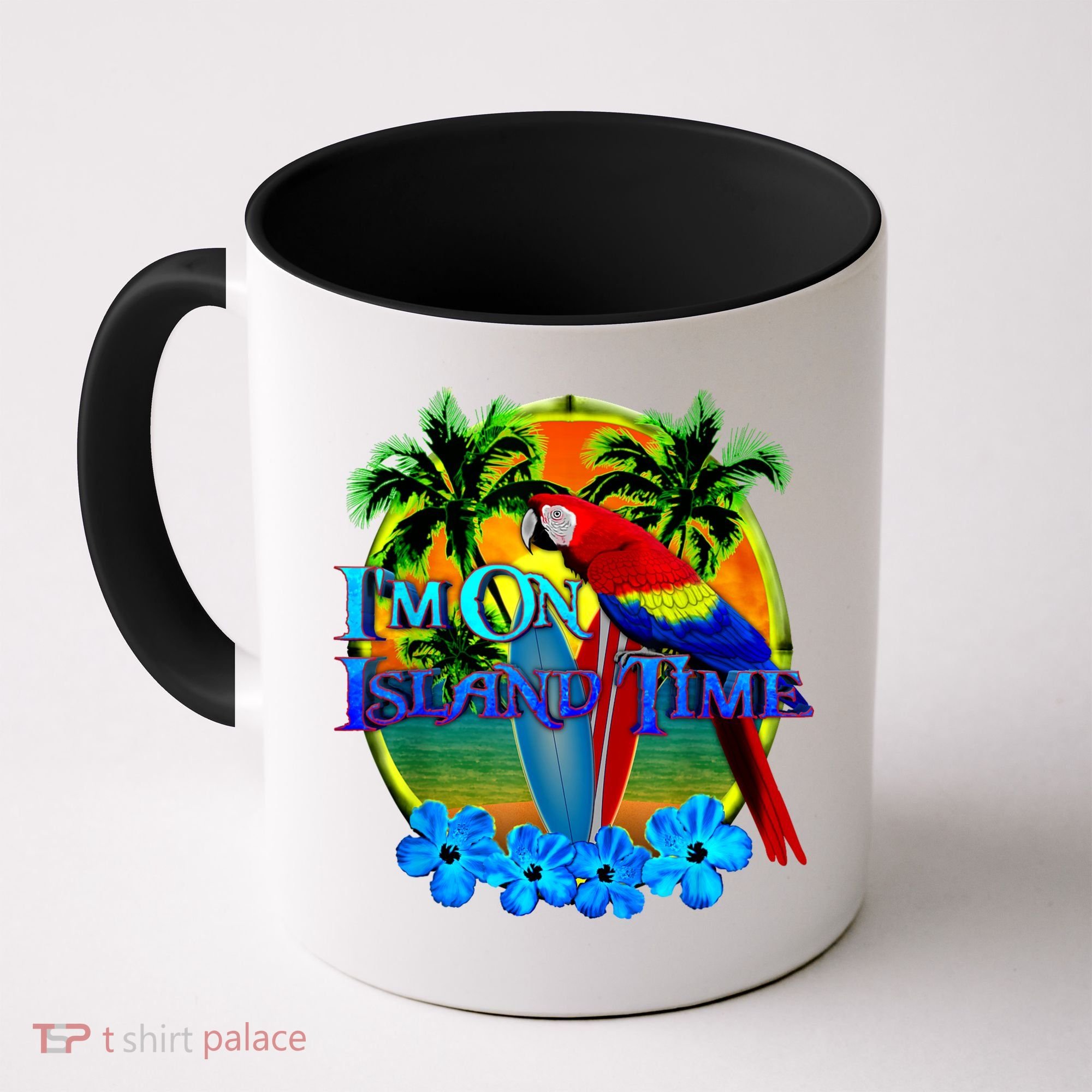 Im On Island Time Tropical Beach Coffee Mug