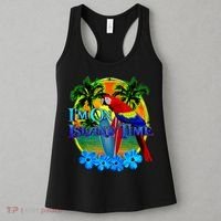 Im On Island Time Tropical Beach Women's Tank Top thumb 3