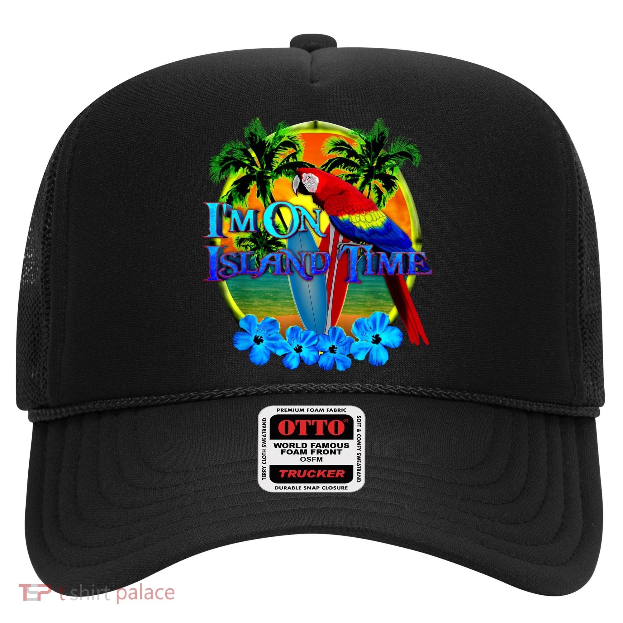 Im On Island Time Tropical Beach Hat