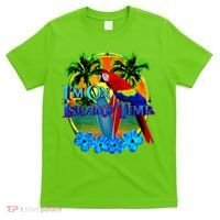 Im On Island Time Tropical Beach T-Shirt thumb 0