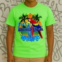 Im On Island Time Tropical Beach T-Shirt thumb 3
