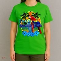 Im On Island Time Tropical Beach T-Shirt thumb 4