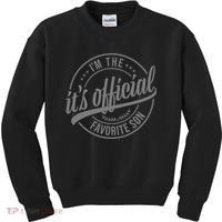 Its Official Im The Favorite Son Kids Sweatshirt thumb 0