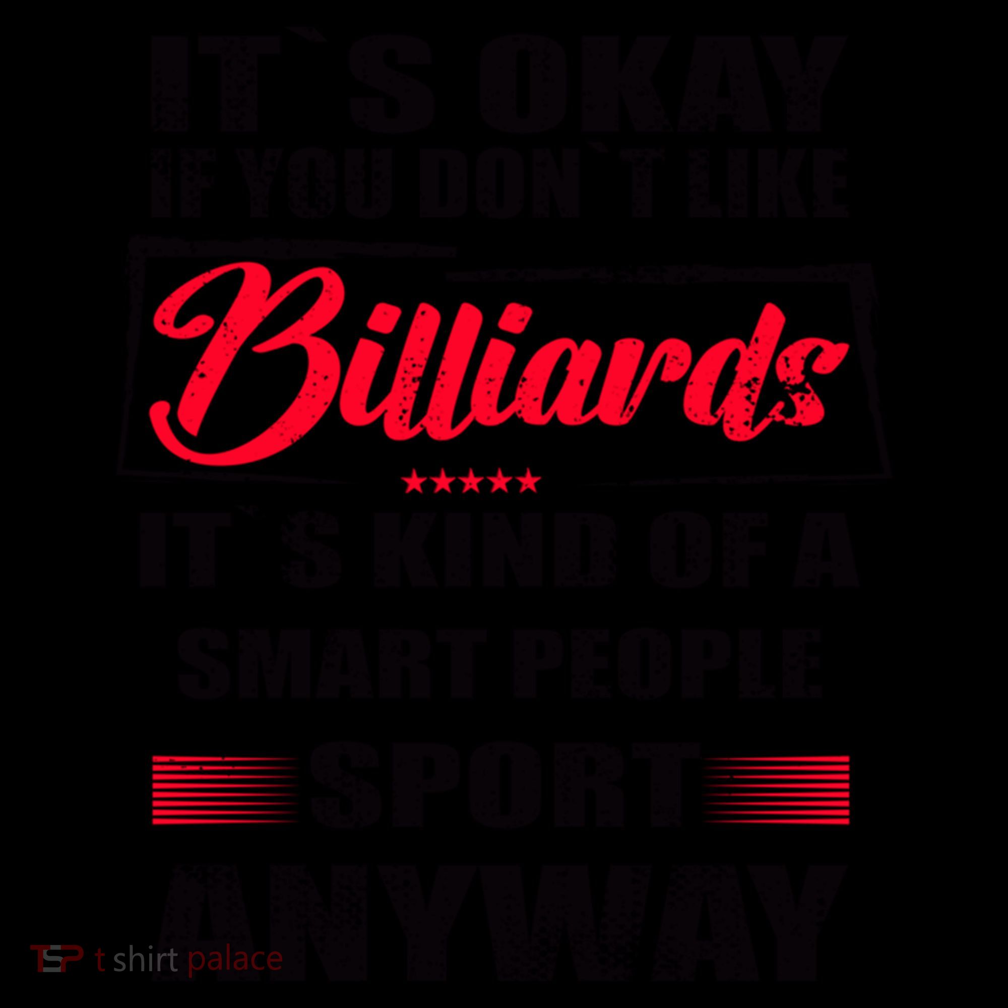 ItS Okay If You DonT Like Billiards Gift Women's Hoodie