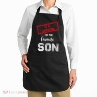 It's O.fficial I'm The Favorite Son Apron thumb 2