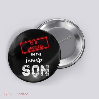 It's O.fficial I'm The Favorite Son Button