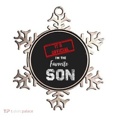 It's O.fficial I'm The Favorite Son Ornament