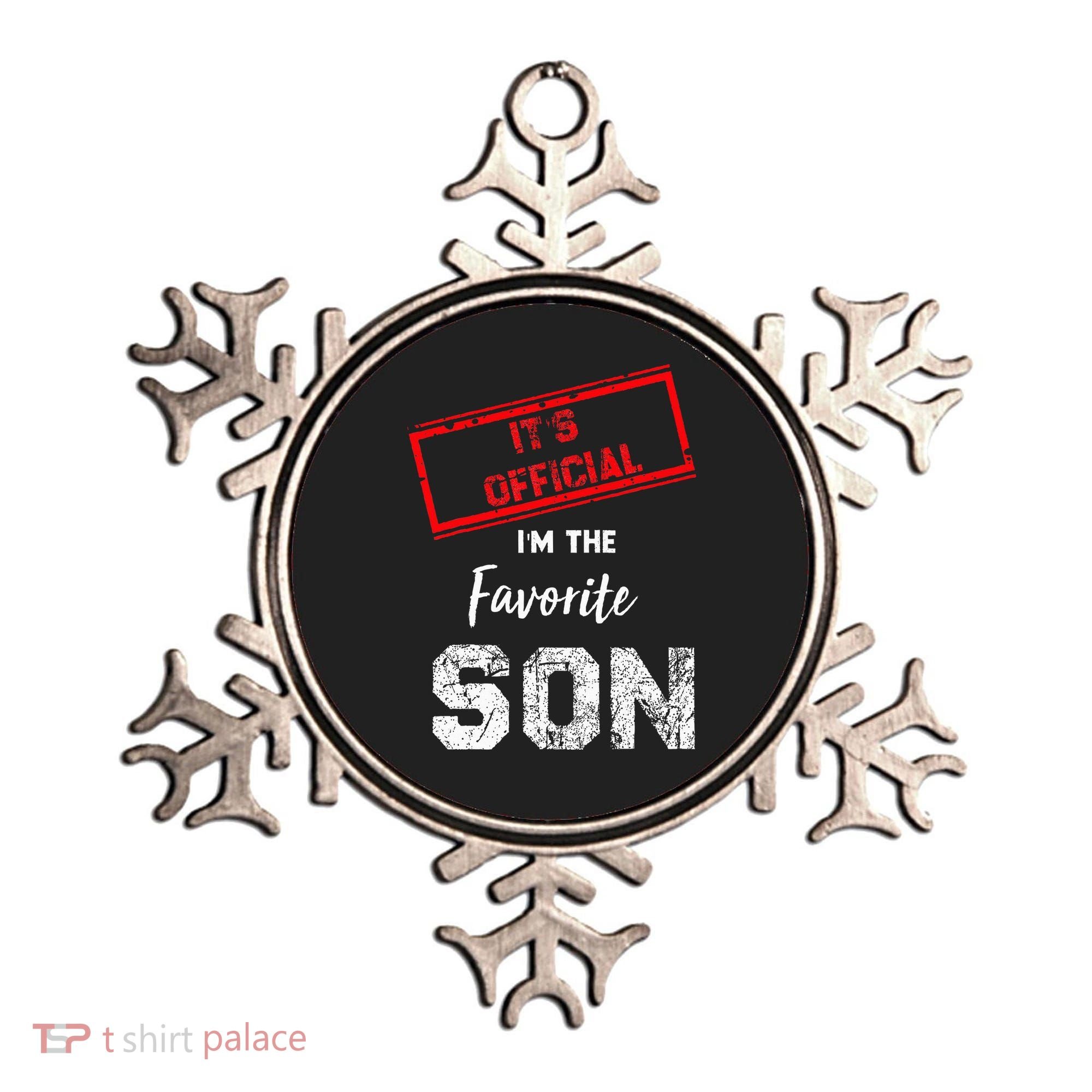 It's O.fficial I'm The Favorite Son Ornament