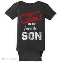 It's O.fficial I'm The Favorite Son Baby Bodysuit thumb 0