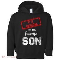It's O.fficial I'm The Favorite Son Toddler Hoodie thumb 0