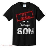 It's O.fficial I'm The Favorite Son Kids T-Shirt thumb 0