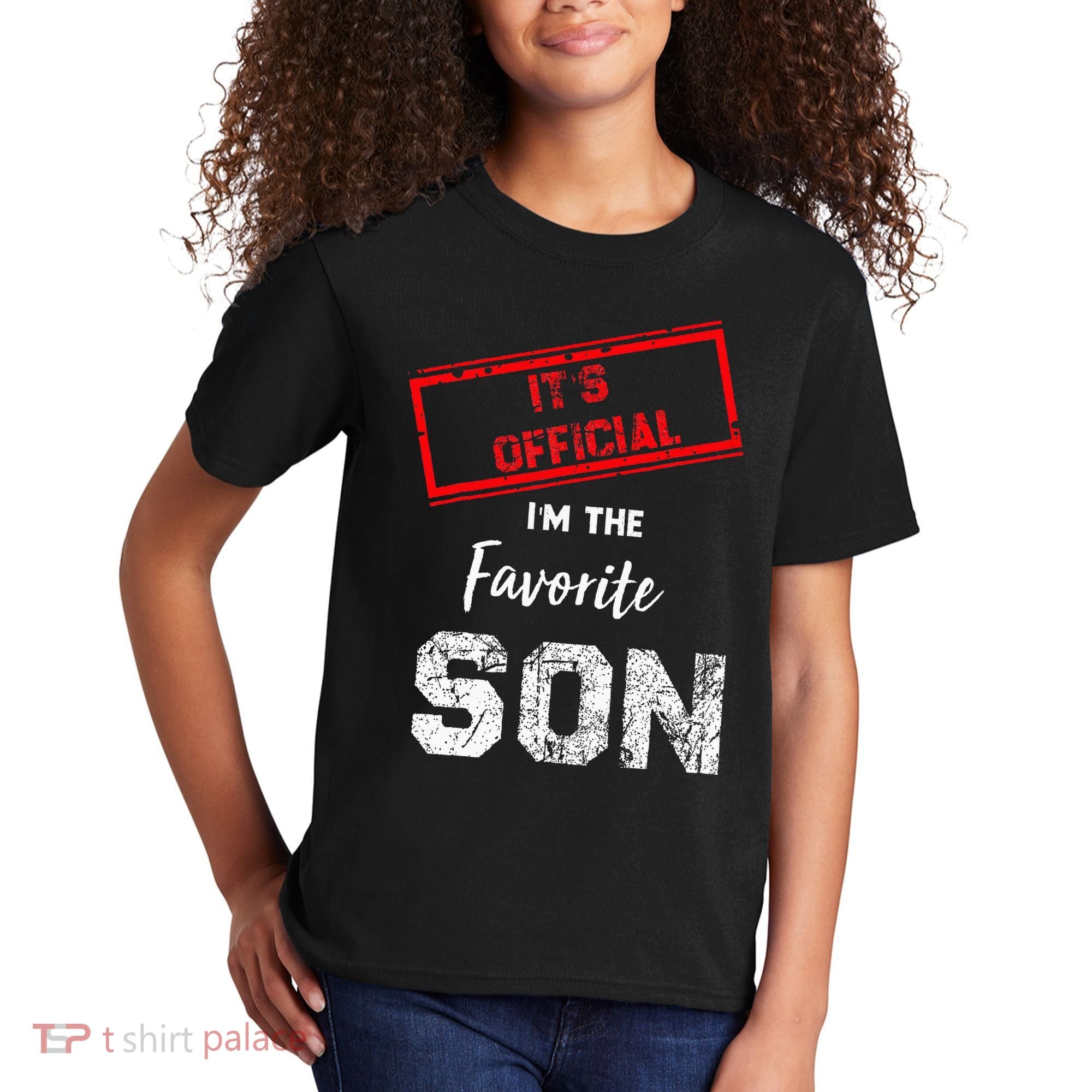 It's O.fficial I'm The Favorite Son Kids T-Shirt