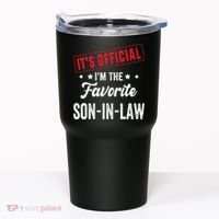It's o.fficial i'm the favorite son-in-law Tumbler thumb 0