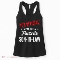 It's o.fficial i'm the favorite son-in-law Women's Tank Top thumb 0