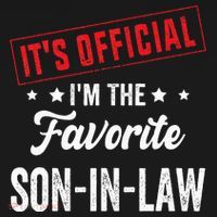 It's o.fficial i'm the favorite son-in-law Toddler T-Shirt thumb 4