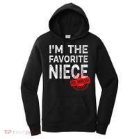 It's O.fficial I'm The Favorite Niece Funny Niece Women's Hoodie thumb 0