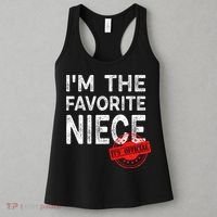 It's O.fficial I'm The Favorite Niece Funny Niece Women's Tank Top thumb 3