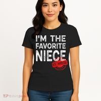 It's O.fficial I'm The Favorite Niece Funny Niece Women's T-Shirt thumb 4