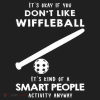 ItS Ok If You DonT Like Wiffleball Beanie thumb 2