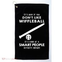 ItS Ok If You DonT Like Wiffleball Golf Towel thumb 0