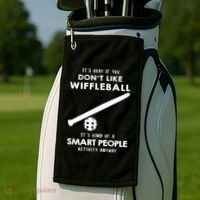 ItS Ok If You DonT Like Wiffleball Golf Towel thumb 2
