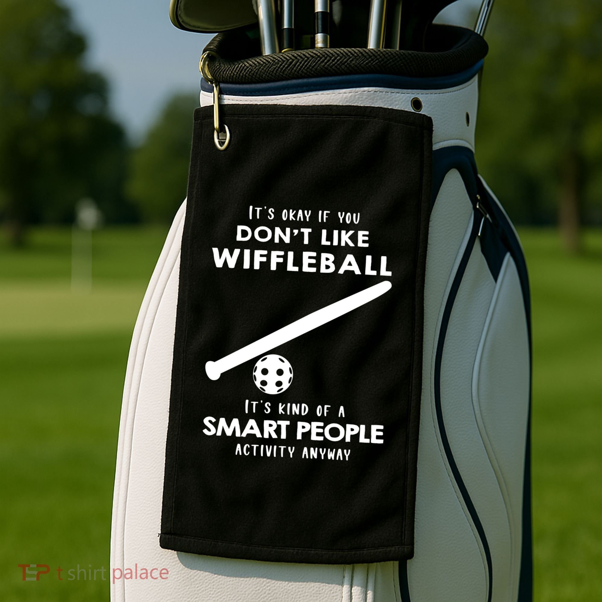 ItS Ok If You DonT Like Wiffleball Golf Towel