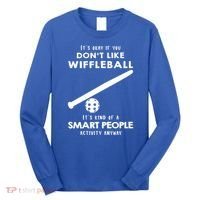 ItS Ok If You DonT Like Wiffleball Long Sleeve Shirt thumb 0