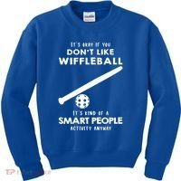 ItS Ok If You DonT Like Wiffleball Kids Sweatshirt thumb 0