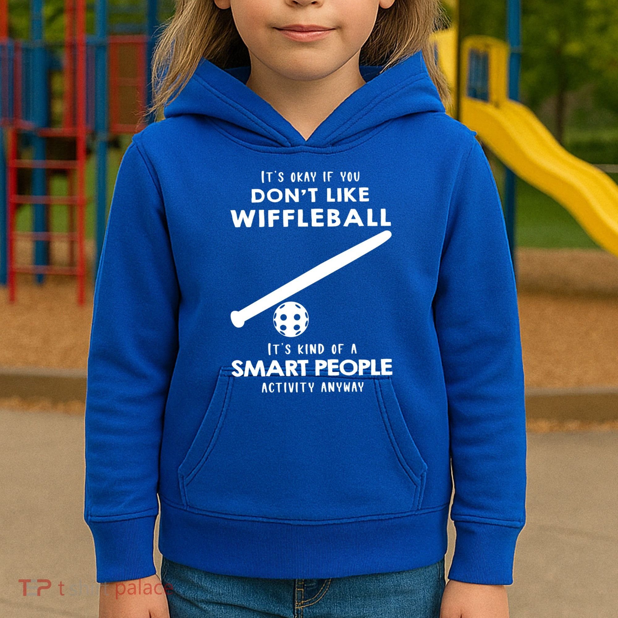 ItS Ok If You DonT Like Wiffleball Kids Hoodie