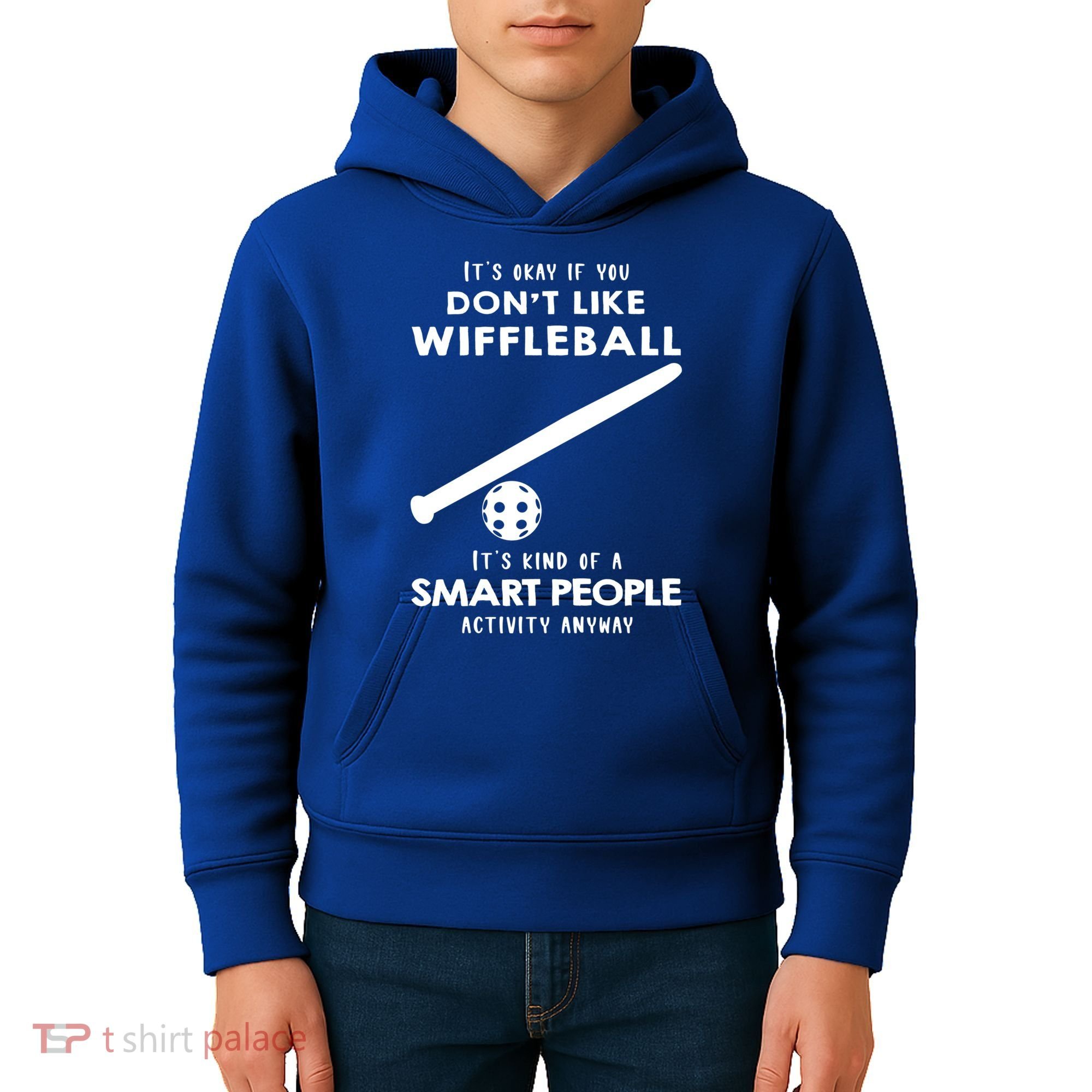 ItS Ok If You DonT Like Wiffleball Kids Hoodie