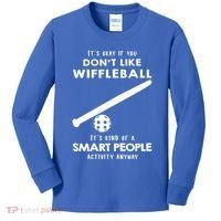 ItS Ok If You DonT Like Wiffleball Kids Long Sleeve Shirt thumb 0