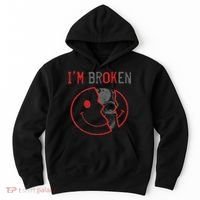 I'm Ok I'm Broken Invisible Illness I Am Ok Broken Hoodie thumb 0