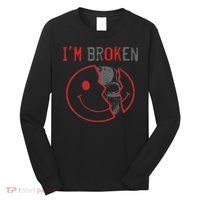 I'm Ok I'm Broken Invisible Illness I Am Ok Broken Long Sleeve Shirt thumb 0