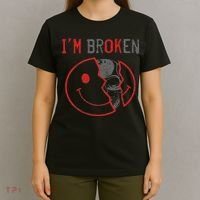 I'm Ok I'm Broken Invisible Illness I Am Ok Broken T-Shirt thumb 4