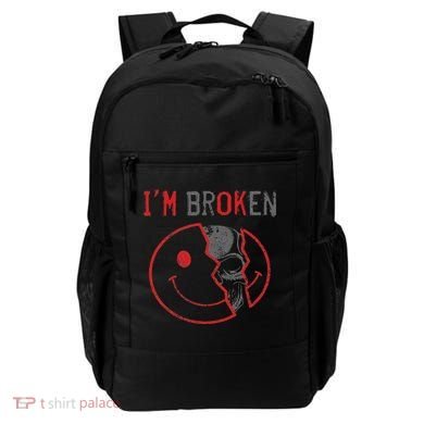 I'm Ok I'm Broken Invisible Illness I Am Ok Broken Backpack