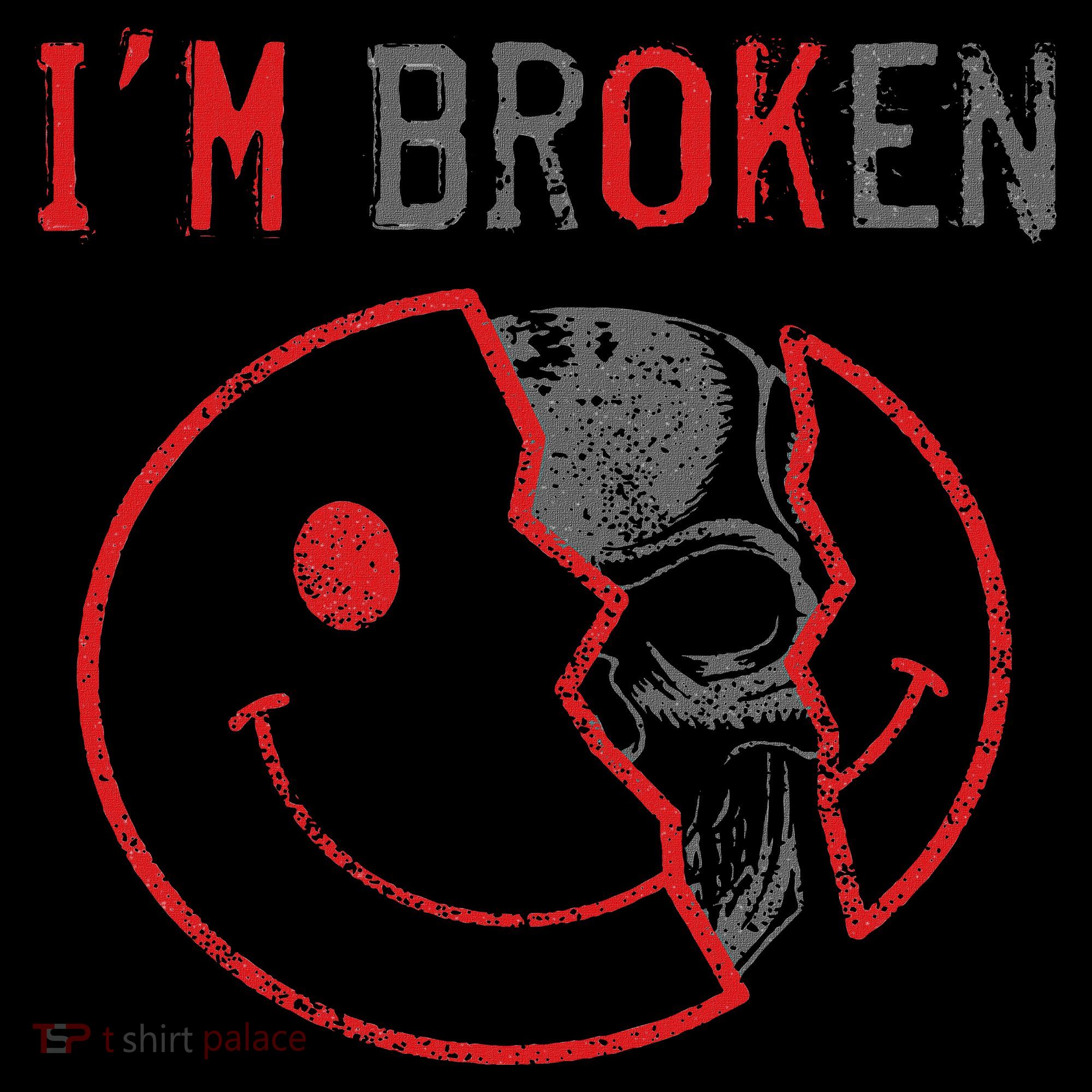 I'm Ok I'm Broken Invisible Illness I Am Ok Broken Women's Hoodie