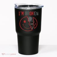 I'm Ok I'm Broken Invisible Illness I Am Ok Broken Tumbler thumb 0