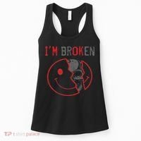 I'm Ok I'm Broken Invisible Illness I Am Ok Broken Women's Tank Top thumb 0
