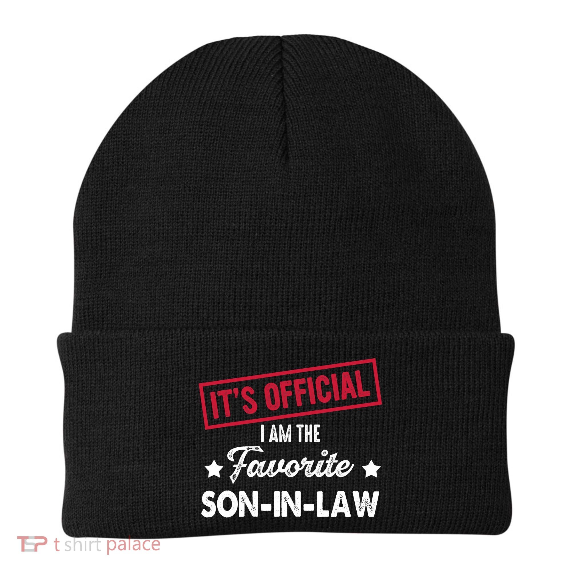 It's Official I'm The Favorite Son-In-Law Beanie