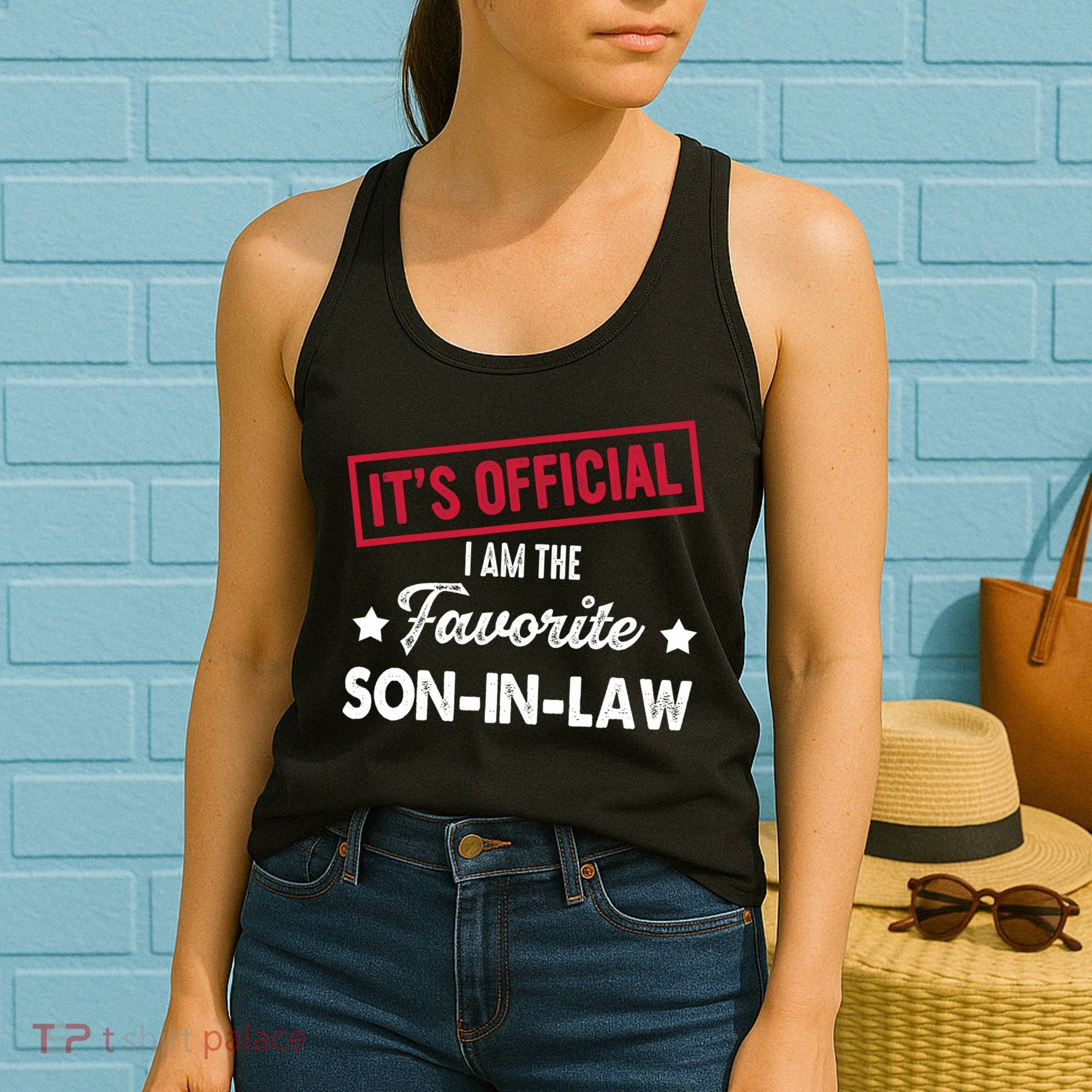 It's Official I'm The Favorite Son-In-Law Women's Tank Top
