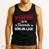 It's Official I'm The Favorite Son-In-Law Tank Top thumb 3