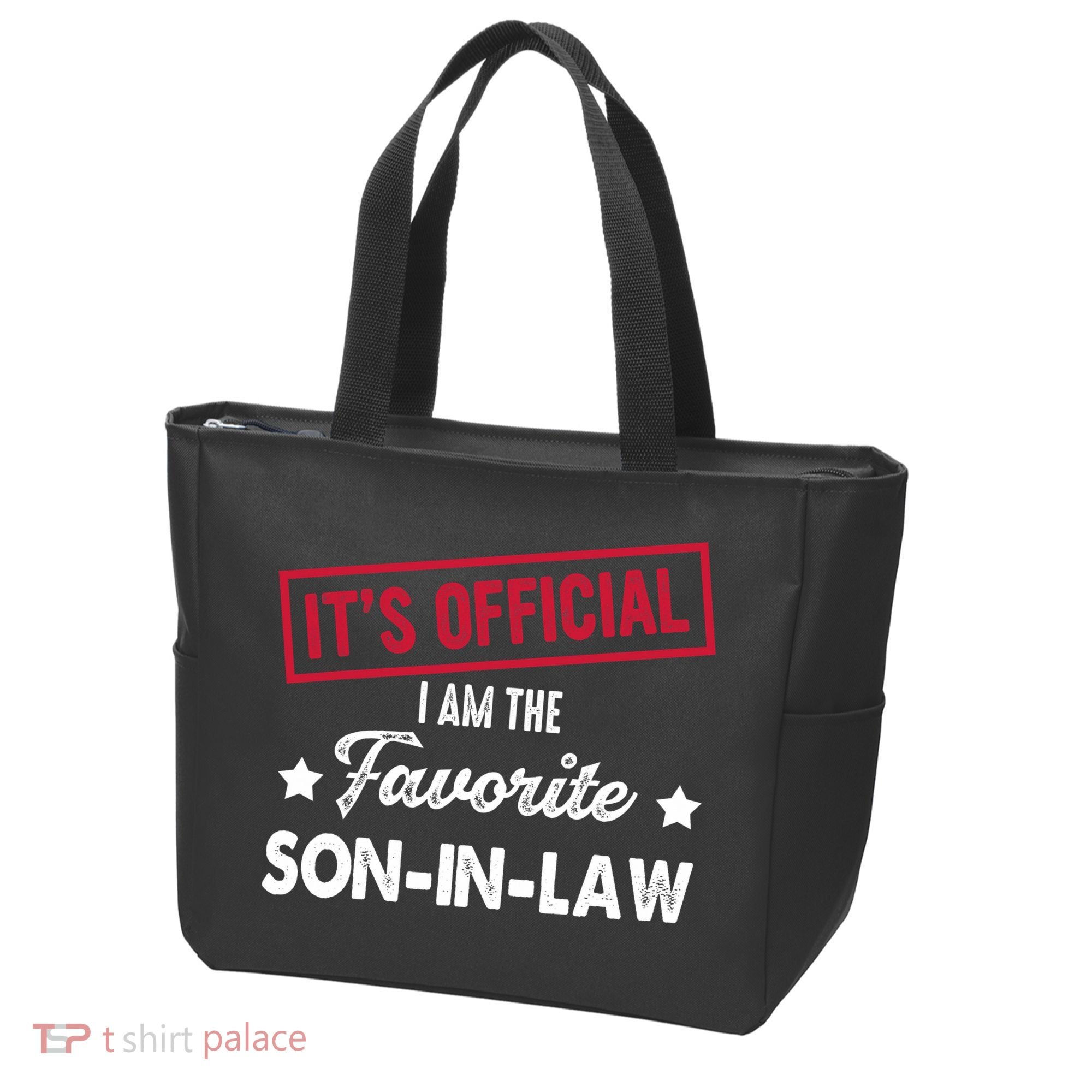 It's Official I'm The Favorite Son-In-Law Tote Bag