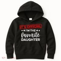 It's O.fficial I'm The Favorite Daughter  Kids Hoodie thumb 0