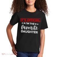 It's O.fficial I'm The Favorite Daughter  Kids T-Shirt thumb 2