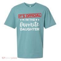 It's O.fficial I'm The Favorite Daughter  Sueded Cloud Jersey T-Shirt thumb 0