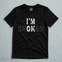 I'm Ok Invisible Illness Mental Health Awareness I'm Broken T-Shirt thumb 5