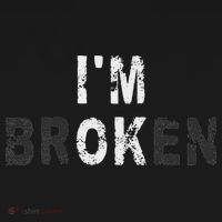 I'm Ok Invisible Illness Mental Health Awareness I'm Broken Baby Bodysuit thumb 2