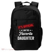 it's o.fficial i am the favorite daughter Backpack thumb 0