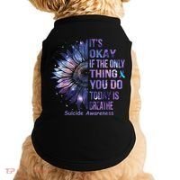 Its Okay If The Only Thing You Do Today Is Breathe Doggie Tank thumb 0