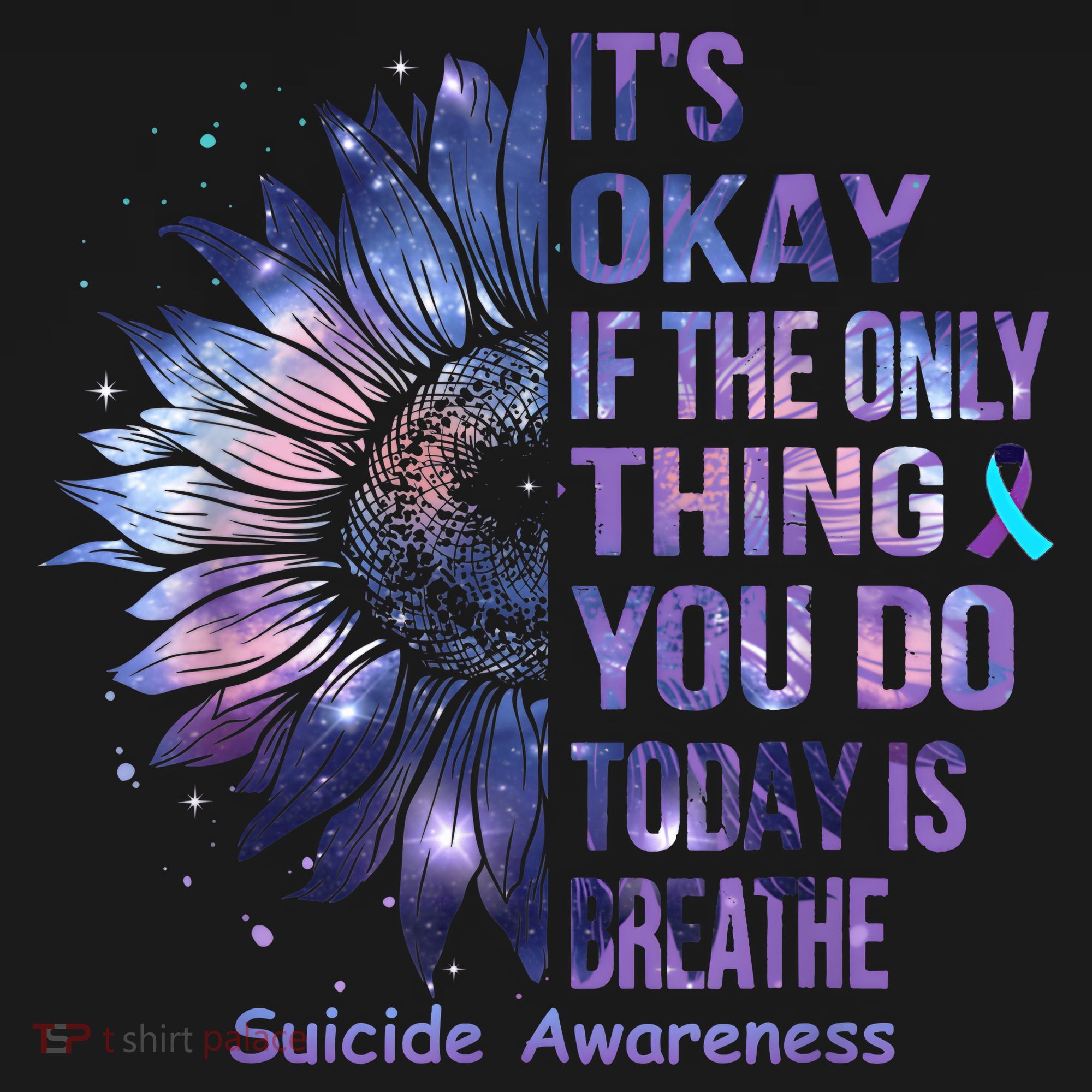 Its Okay If The Only Thing You Do Today Is Breathe Long Sleeve Shirt